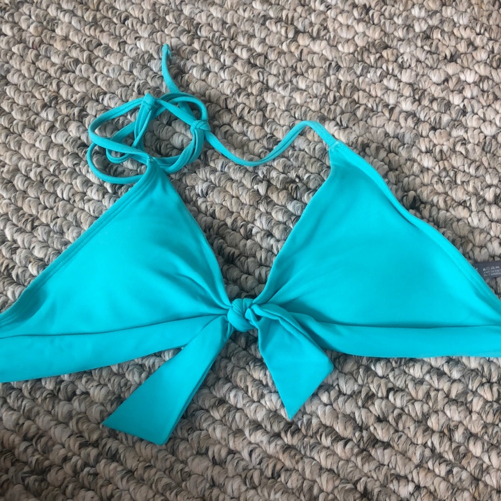 Turquoise Aerie bikini top